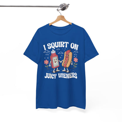 Its A Bad Day To Be A Hot Dog Funny meme Hotdog usa flag Men Women T-Shirt