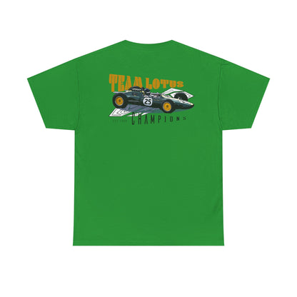 Team Lotus Champion Car T-Shirt Celebrate Racing Legacy and Speed