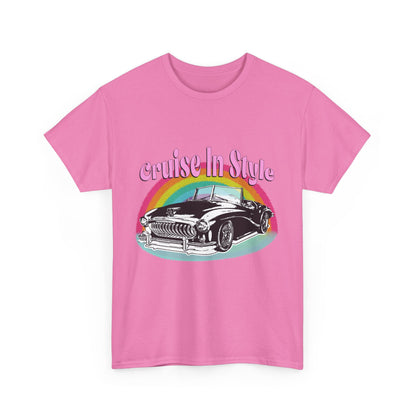 Cruise In Style Car Lovers T-Shirt For Men Women