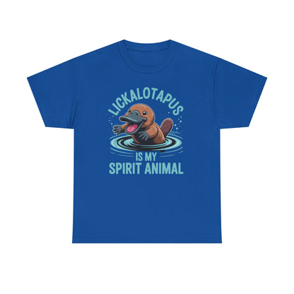 Vintage Funny Lickalottapus Is My Spirit Animal Lovers Meme T-Shirt