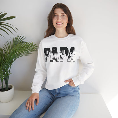 Best Hunting Dad Ever Shirt Vintage Father’s Day Sweatshirt for Men