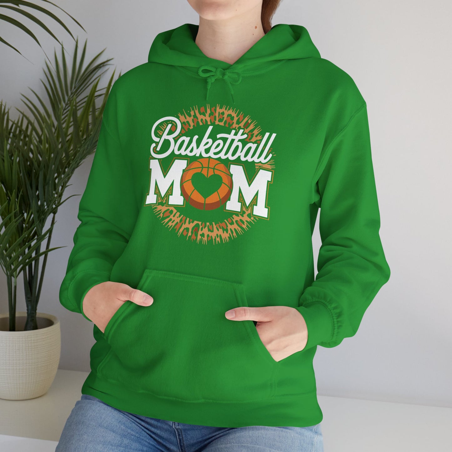 Basketball Mom Game Day Outfit Mothers Day Gift Hoodie