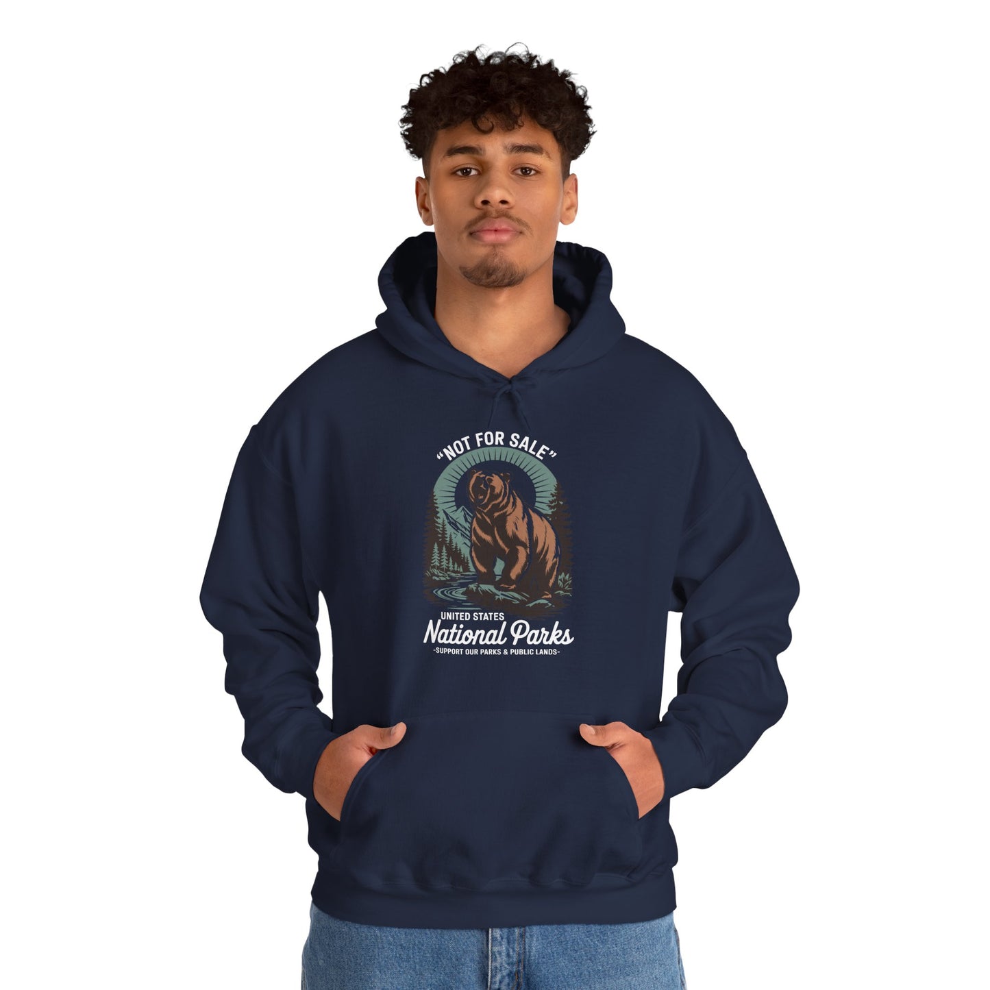 Not For Sale National Parks Support Our Parks & Public Lands Hoodie