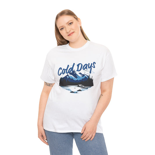 Cold Days Club Retro Aesthetic T-Shirt