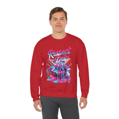 Baseball Drip For Boys Ice Cream Respect The Drip Baseball Sweatshirt