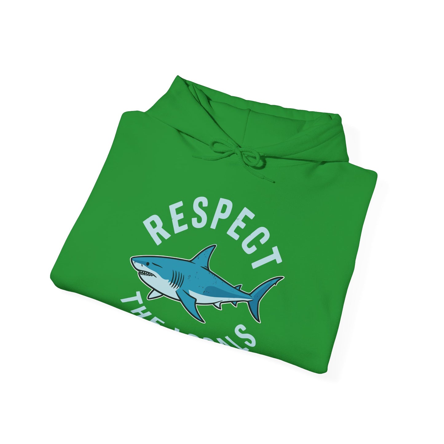 Respect The Locals Shark Ocean Animal Rights Biology Life Hoodie