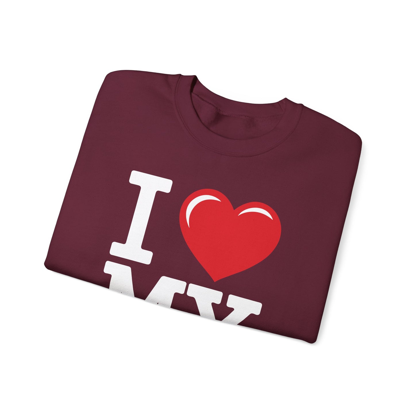 I Love My Mom Mothers Day from Daughter or Son Sweatshirt
