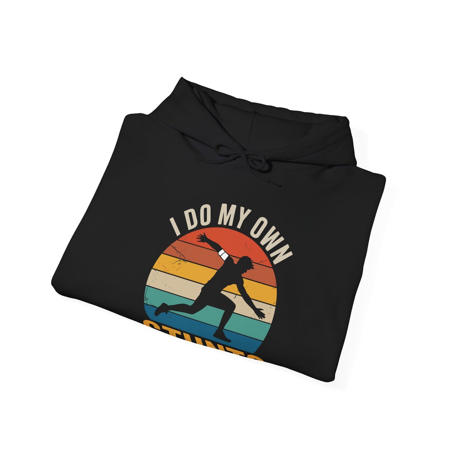 Funny I Do All My Own Stunts Broken Bones Hoodie