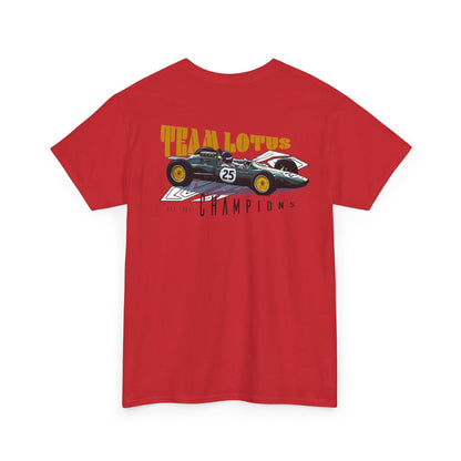 Team Lotus Champion Car T-Shirt Celebrate Racing Legacy and Speed