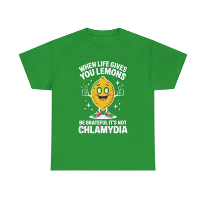 Lemons and Chlamydia Absurd Offensive Meme Sarcastic Edgy T-Shirt
