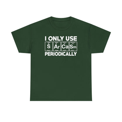 Sarcasm Periodic Table Element Weird Science Joke Gift T-Shirt