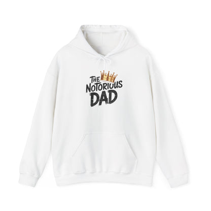 Old School Funny Hip Hop Fathers Day Notorious Dad Hoodie