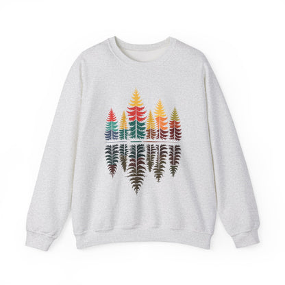 Nature Reflection Forest Trees Outdoor Wildlife Sweatshirt