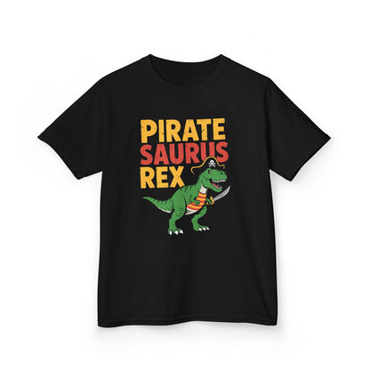 Pirate Saurus T-Rex Dinosaur Funny Halloween Costume Boys T-Shirt