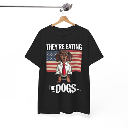 They're Eating the Dogs Trump Hot Dog T-Shirt For Men Women