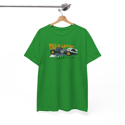 Team Lotus Champion Car T-Shirt Celebrate Racing Legacy and Speed