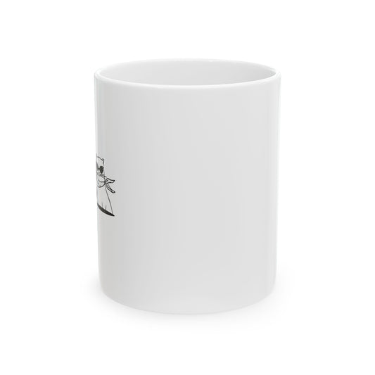 I Was Born A Flex Coffee Mug