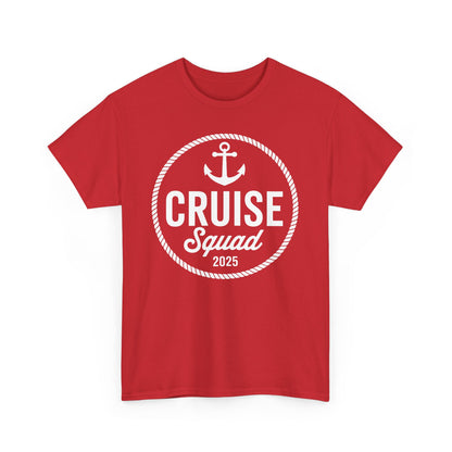 Family Cruise Squad 2025 Summer Vacation Matching T-Shirt