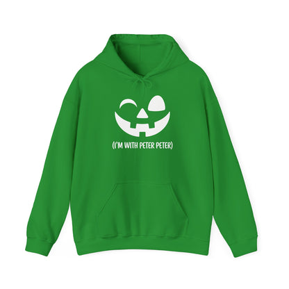 Im With Peter Couple Halloween Adult Eater Pumpkin Hoodie