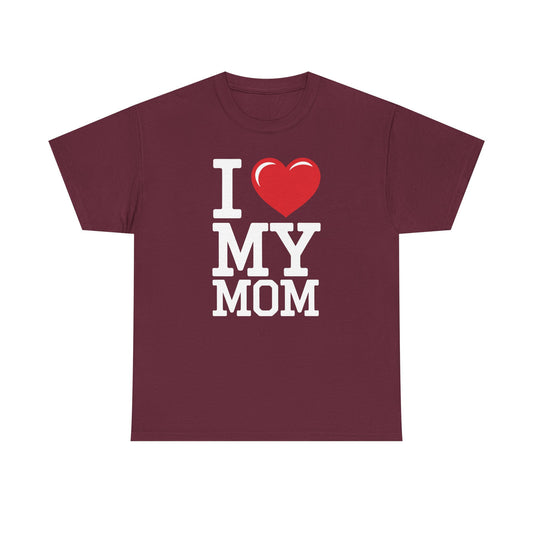 I Love My Mom Mothers Day from Daughter or Son T-Shirt