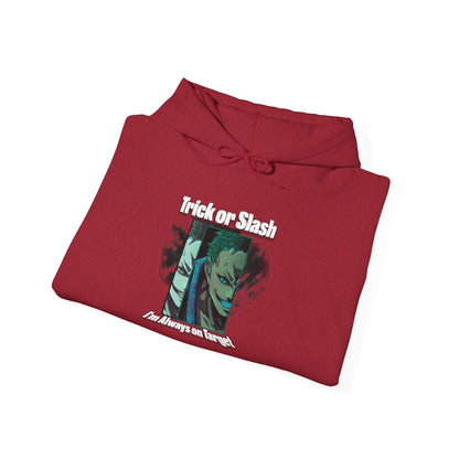 Trick or Trash Halloween Sweatshirt Funny Eco-Friendly Spooky Sweatshirt