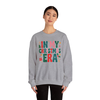 In My Christmas Era Cute Groovy Christmas Holiday Xmas Sweatshirt