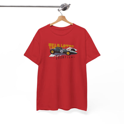Team Lotus Champion Car T-Shirt Celebrate Racing Legacy and Speed