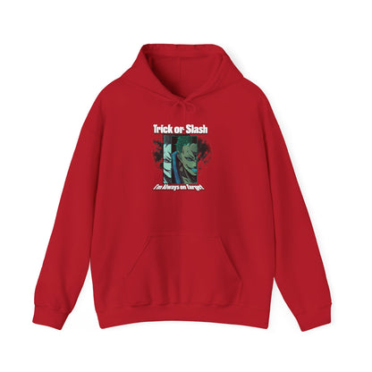 Trick or Trash Halloween Sweatshirt Funny Eco-Friendly Spooky Sweatshirt
