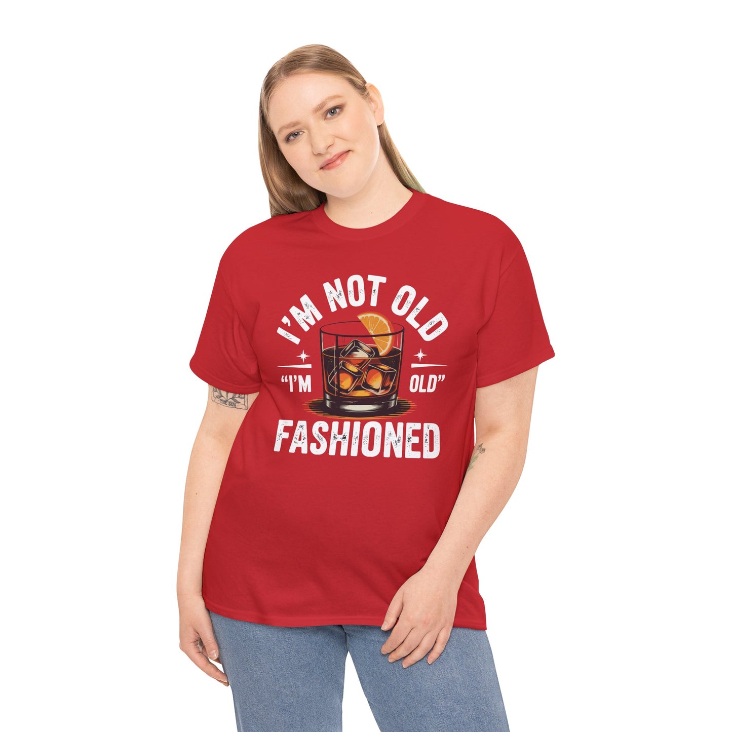 I'm Not Old I'm Old Fashioned Classic Whiskey Lover Vintage T-Shirt