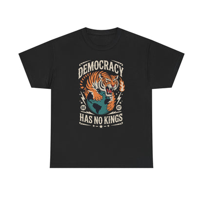 Democracy Has No King 8647 Anti Trump America Social Justice T-Shirt