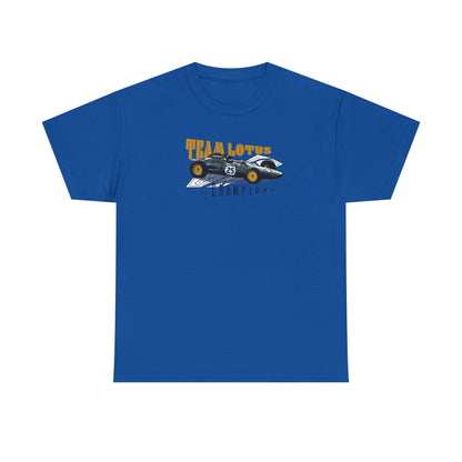 Team Lotus Champion Car T-Shirt Celebrate Racing Legacy and Speed