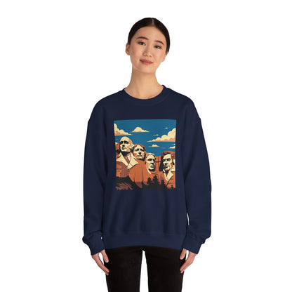 Alex Face Caruso Mount Rushmore Funny Meme Basketball Sweatshirt