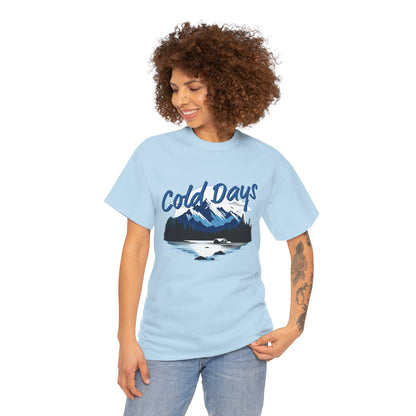 Cold Days Club Retro Aesthetic T-Shirt