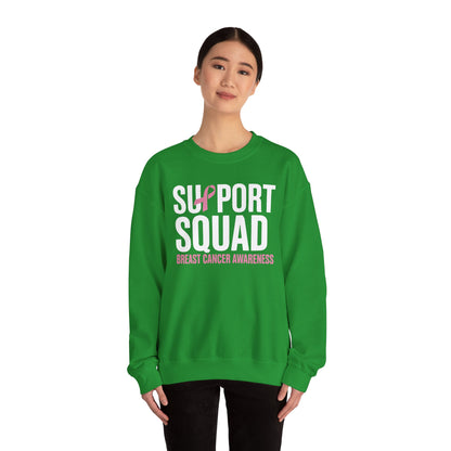 Breast Cancer Shirts Support Squad Breast Cancer Awareness Sweatshirt