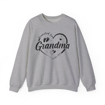 Promoted to Grandma Est 2025 Soon to be Grandma Mothers Day Sweatshirt