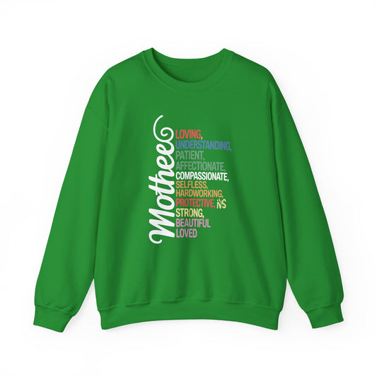 MOTHER Meaning Shirt I Love Mom Mothers Day Sweatshirt