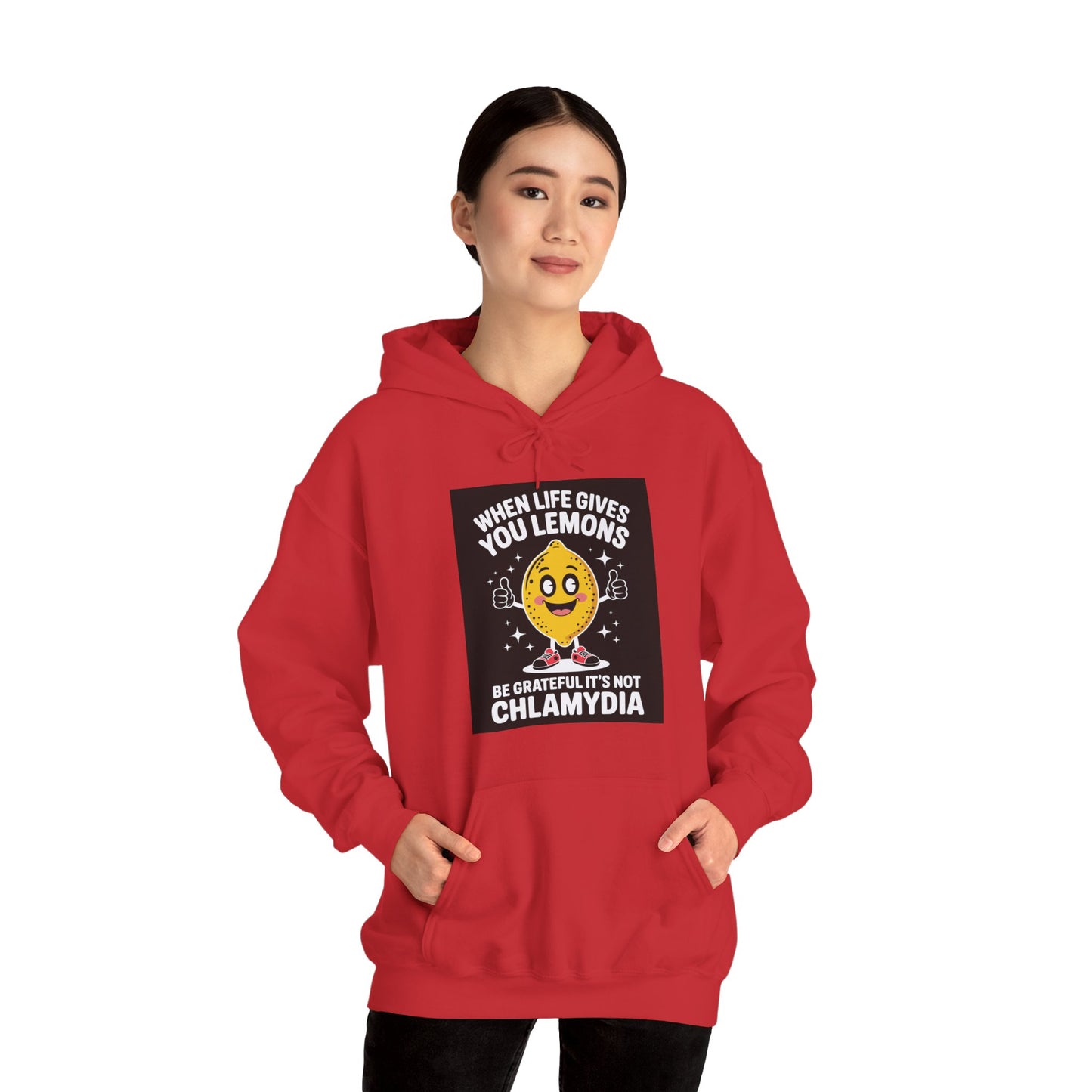 Lemons and Chlamydia Absurd Offensive Meme Sarcastic Edgy Hoodie