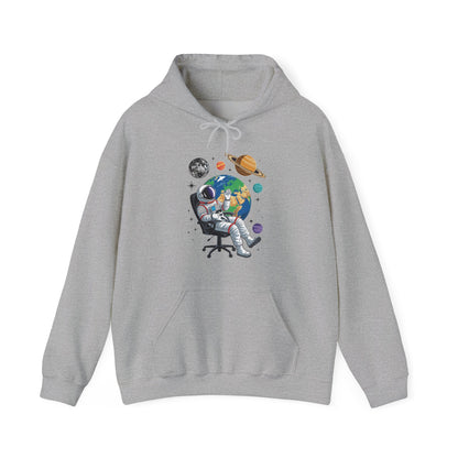 Astronaut Gamer Space Gaming System Planets Hoodie