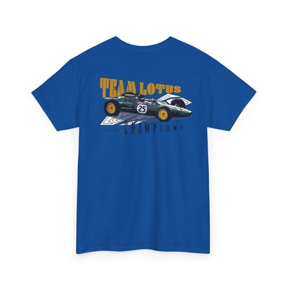 Team Lotus Champion Car T-Shirt Celebrate Racing Legacy and Speed