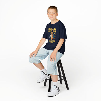 My Last First Day Senior 2026 Cat Back to School Cool Class T-Shirt