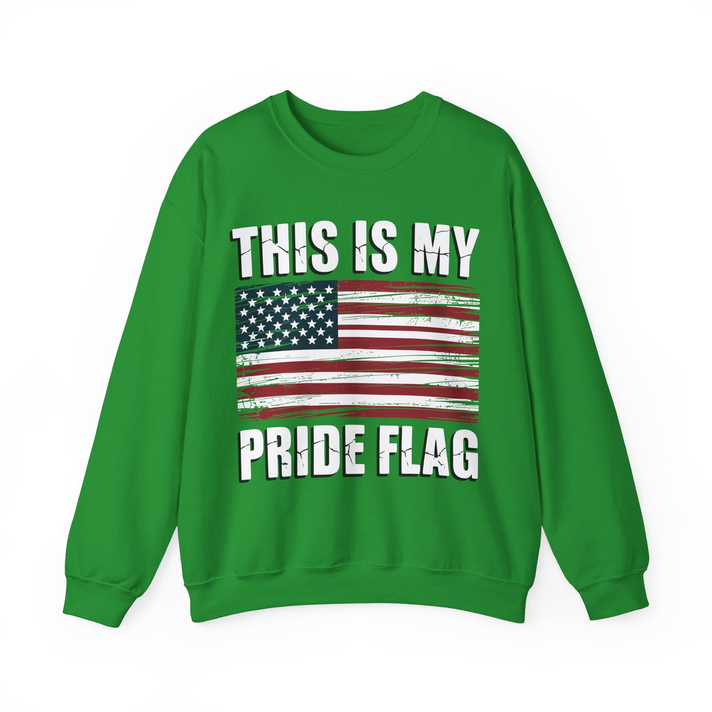 This Is My Pride Flag USA American 4th of July Patriotic Sweatshirt