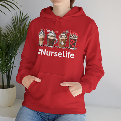Nurse Life Funny Coffee Nurses Fuel Registered Nurse Medical Hoodie