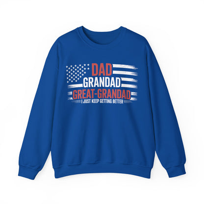 Gifts for Grandpa from Grandkids Dad Grandad Great Grandad Sweatshirt