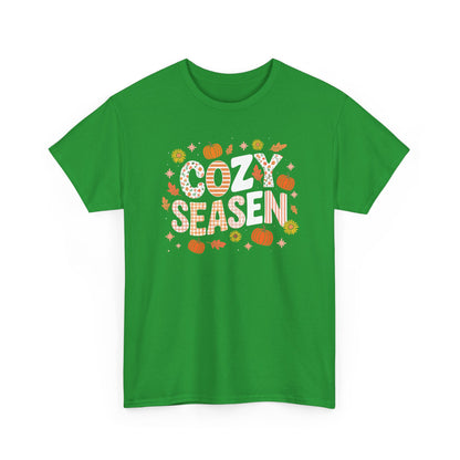 Cozy Season Autumn Fall Vibes Halloween Thanksgiving Pumpkin T-Shirt