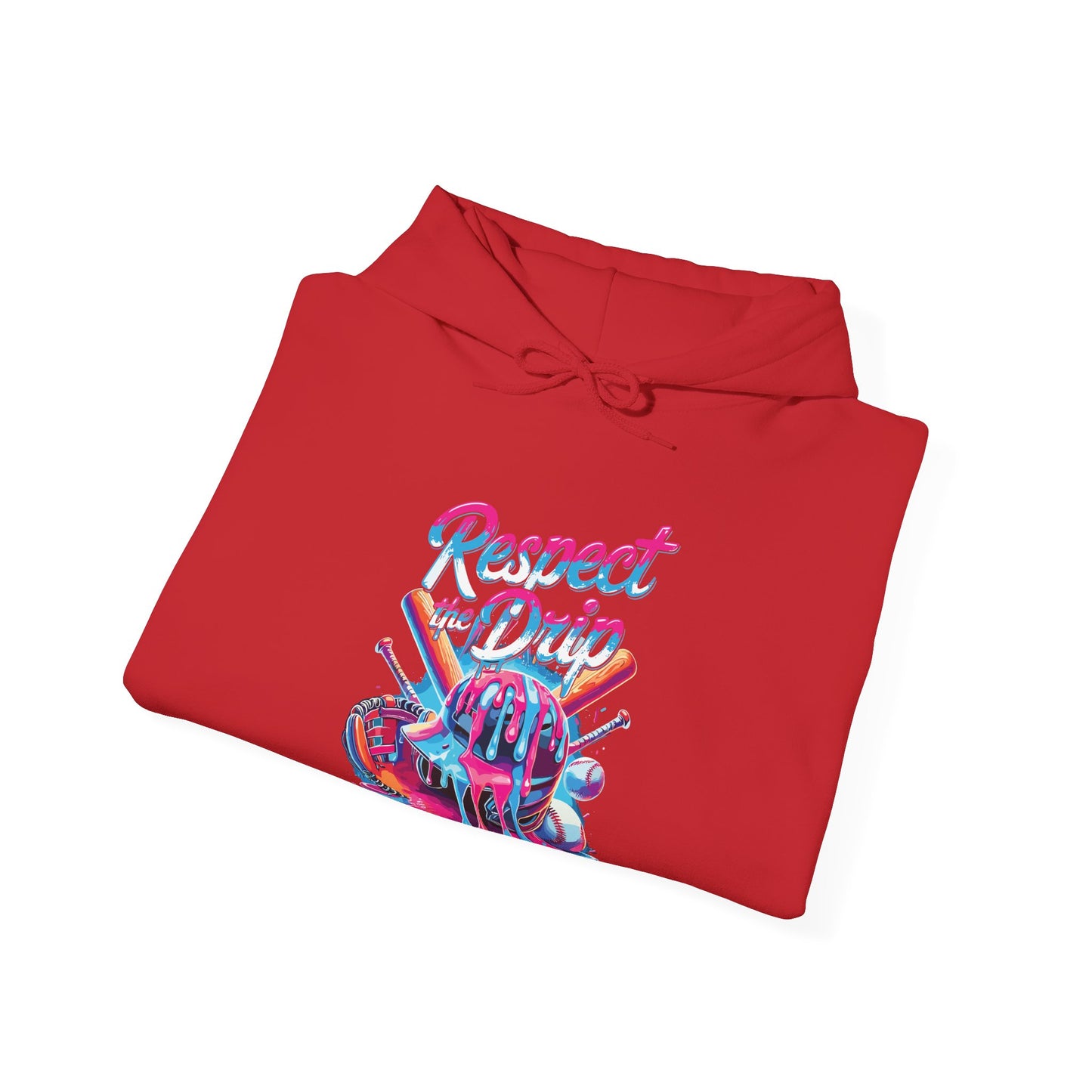 Baseball Drip For Boys Ice Cream Respect The Drip Baseball Hoodie