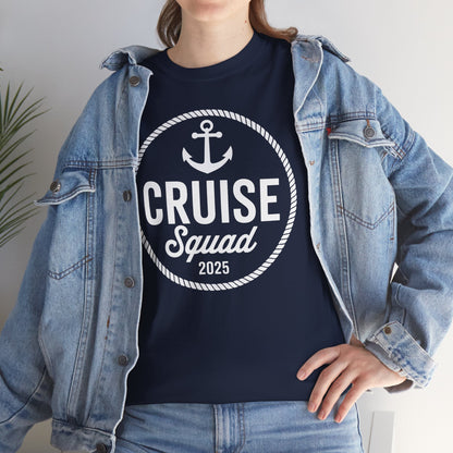 Family Cruise Squad 2025 Summer Vacation Matching T-Shirt