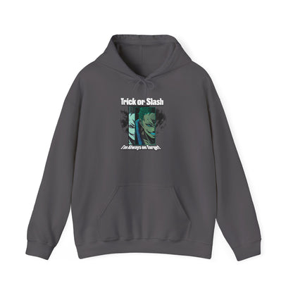 Trick or Trash Halloween Sweatshirt Funny Eco-Friendly Spooky Sweatshirt