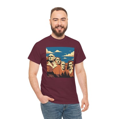 Alex Face Caruso Mount Rushmore Funny Meme Basketball T-Shirt
