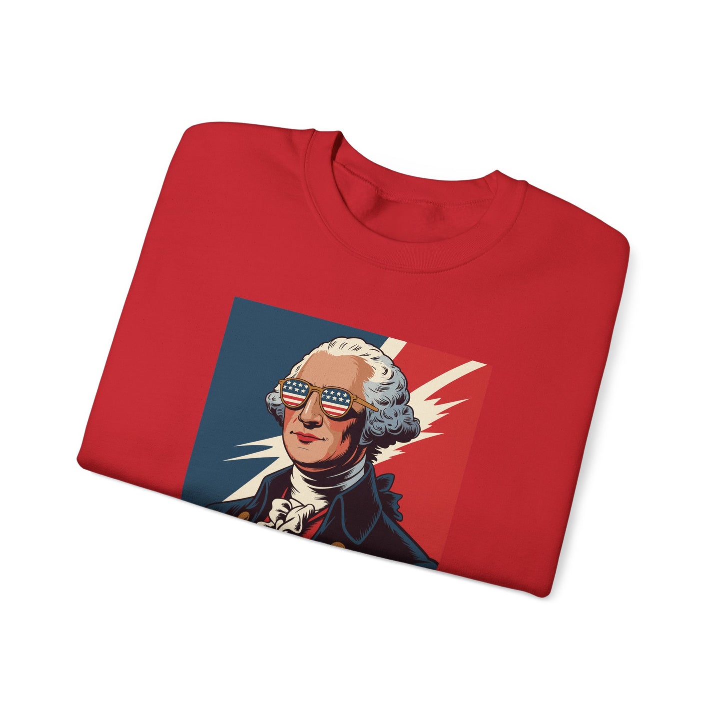 4th Of July 2025 George Washington Bruh. Meme Patriotic Sweatshirt