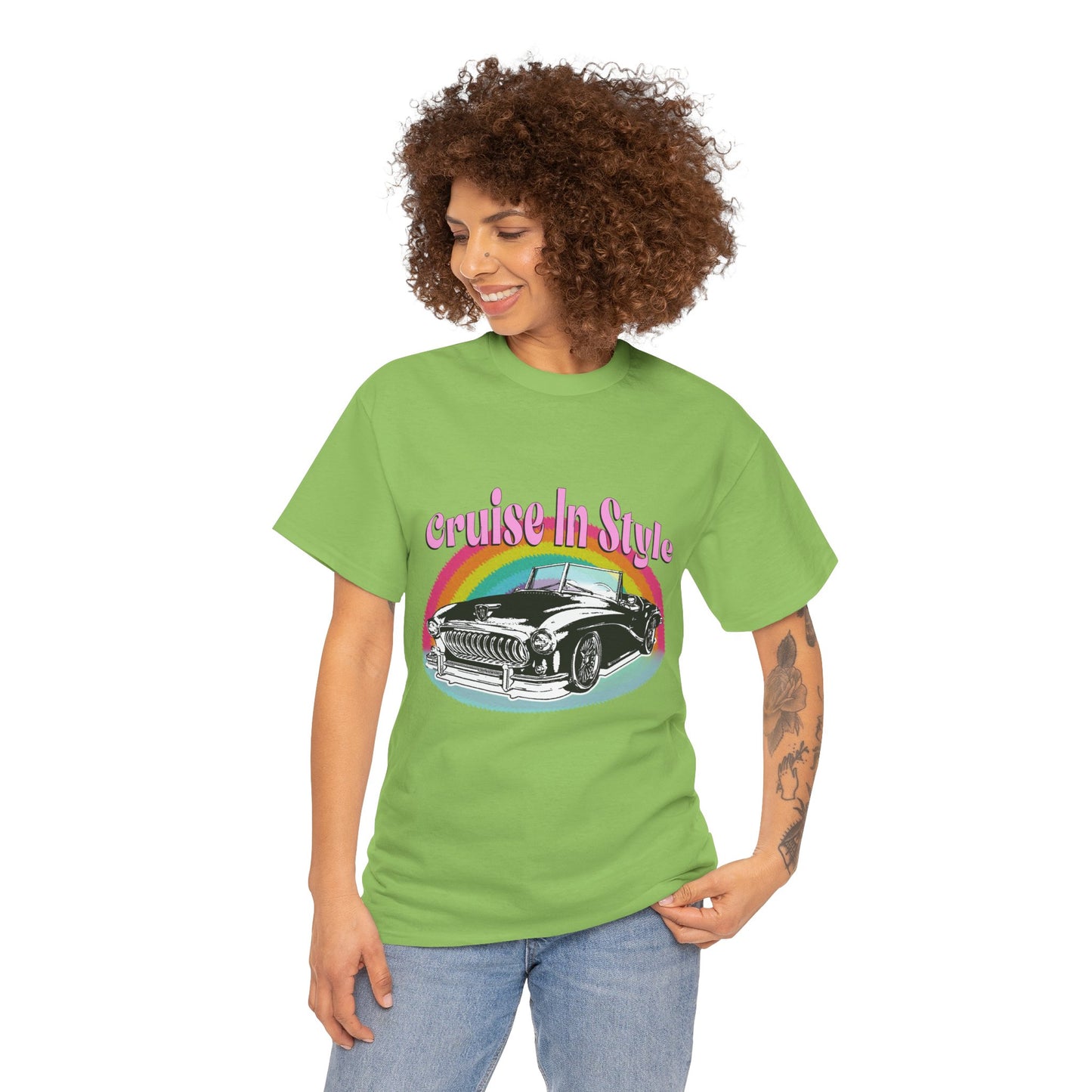 Cruise In Style Car Lovers T-Shirt For Men Women